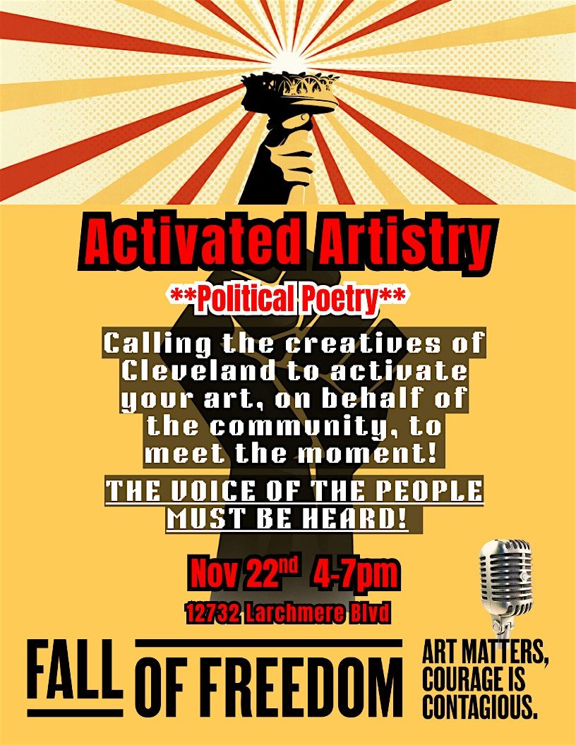 Activated Artistry: Political Poetry