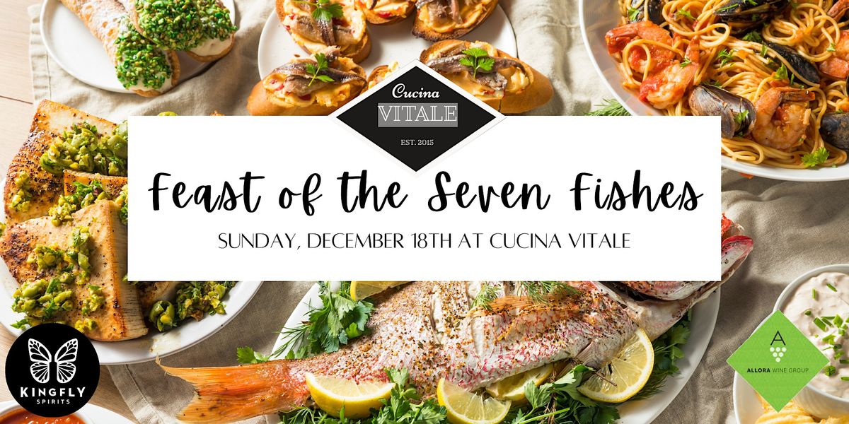 Seven Fish Feast of the Seven Fishes at Cucina Vitale, Pittsburgh on 18th December ...