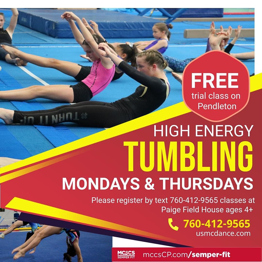 TUMBLING & ACRO SUMMER CAMP - CAMP PENDLETON & OCEANSIDE | Paige Field