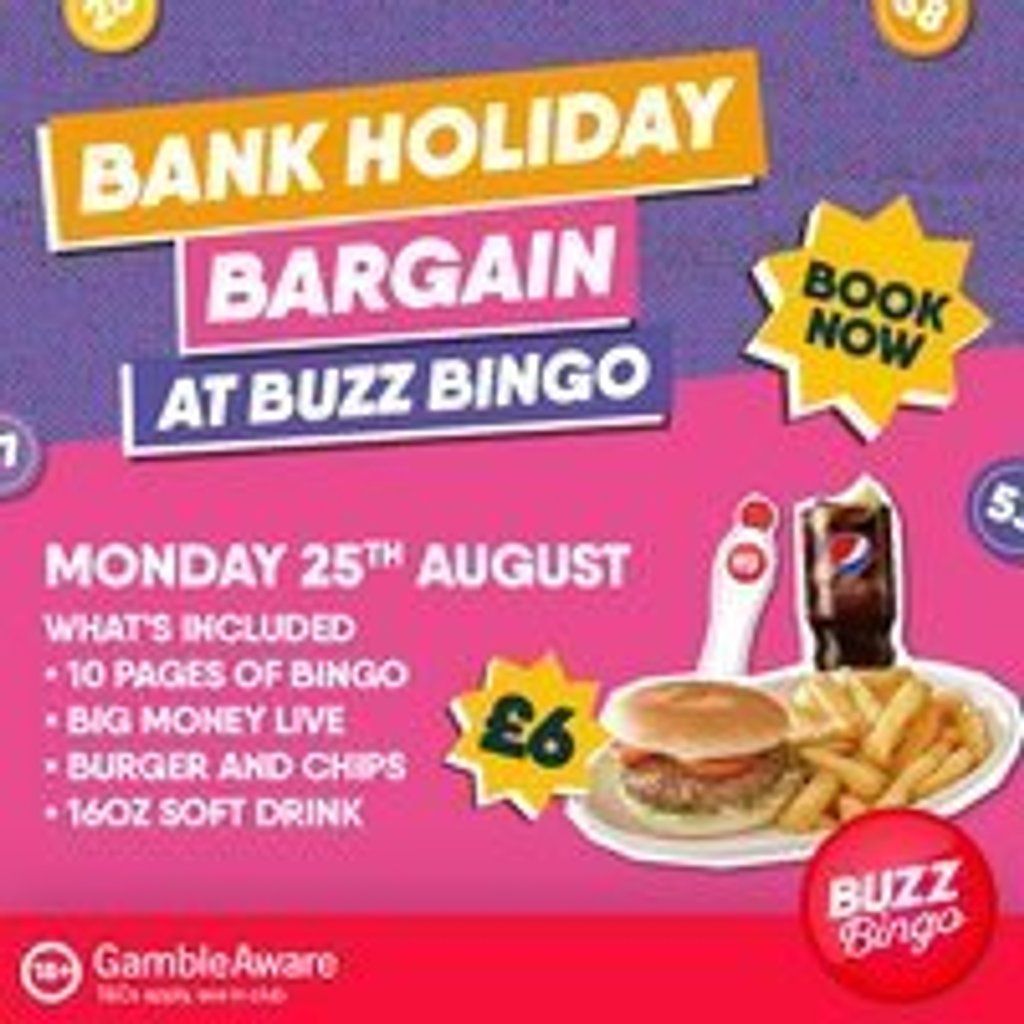 Basildon - Bank Holiday Bargain Bingo