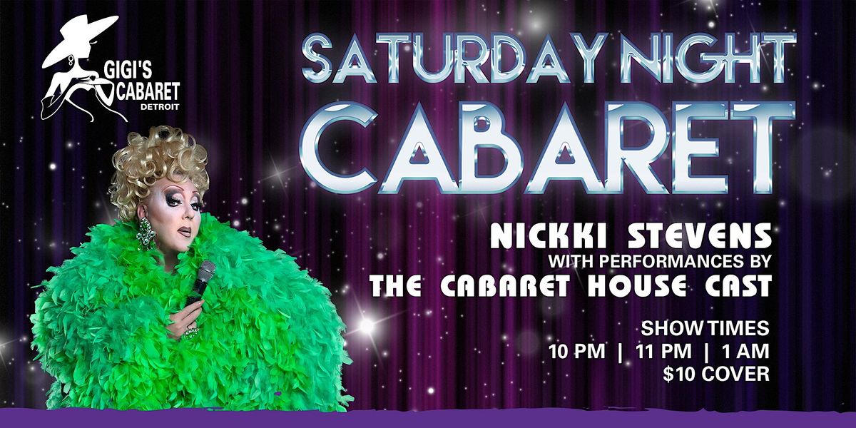 GIGIS Cabaret. Detroit best kept secret. 16920 W Warren Ave, Detroit