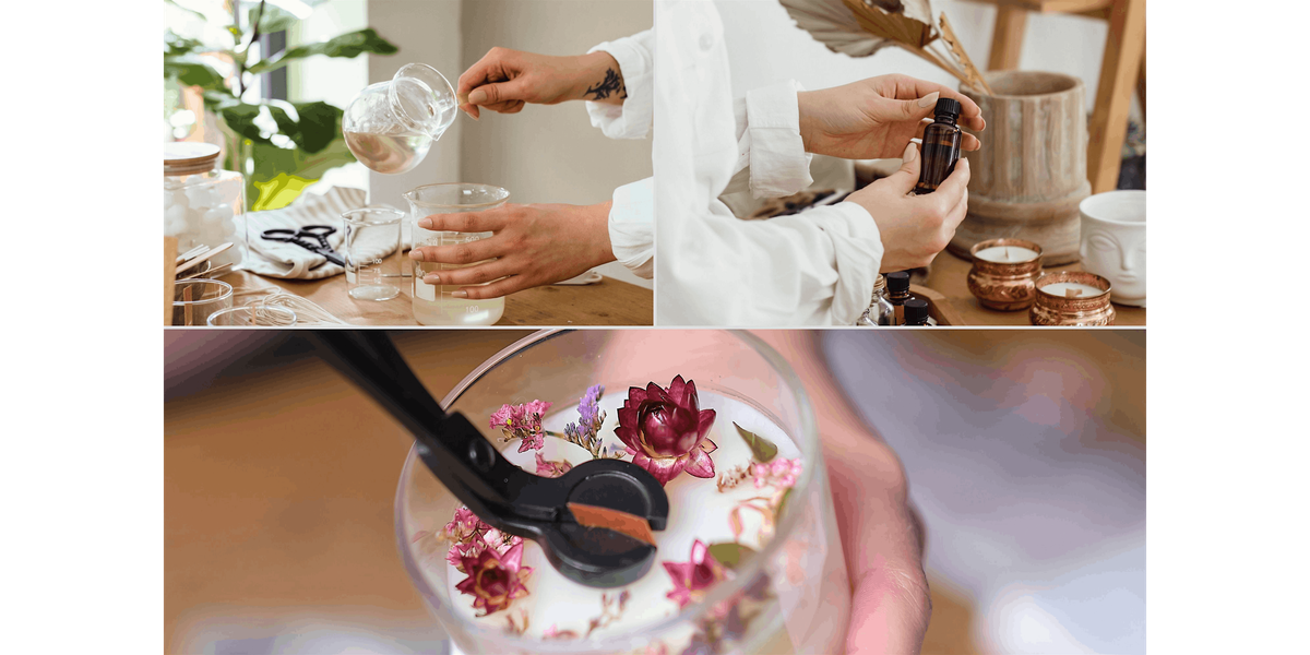 Fun Candle Making With Instructor Brittany - Candle Making Class in Houston | Classpop!\u2122