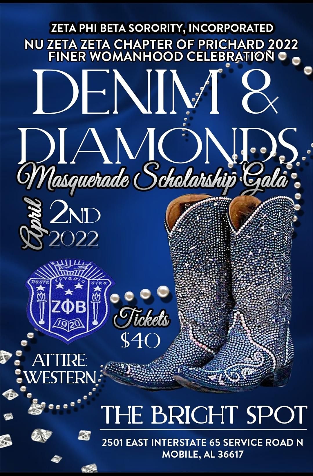 Denim \u0026 Diamonds Masquerade Scholarship 