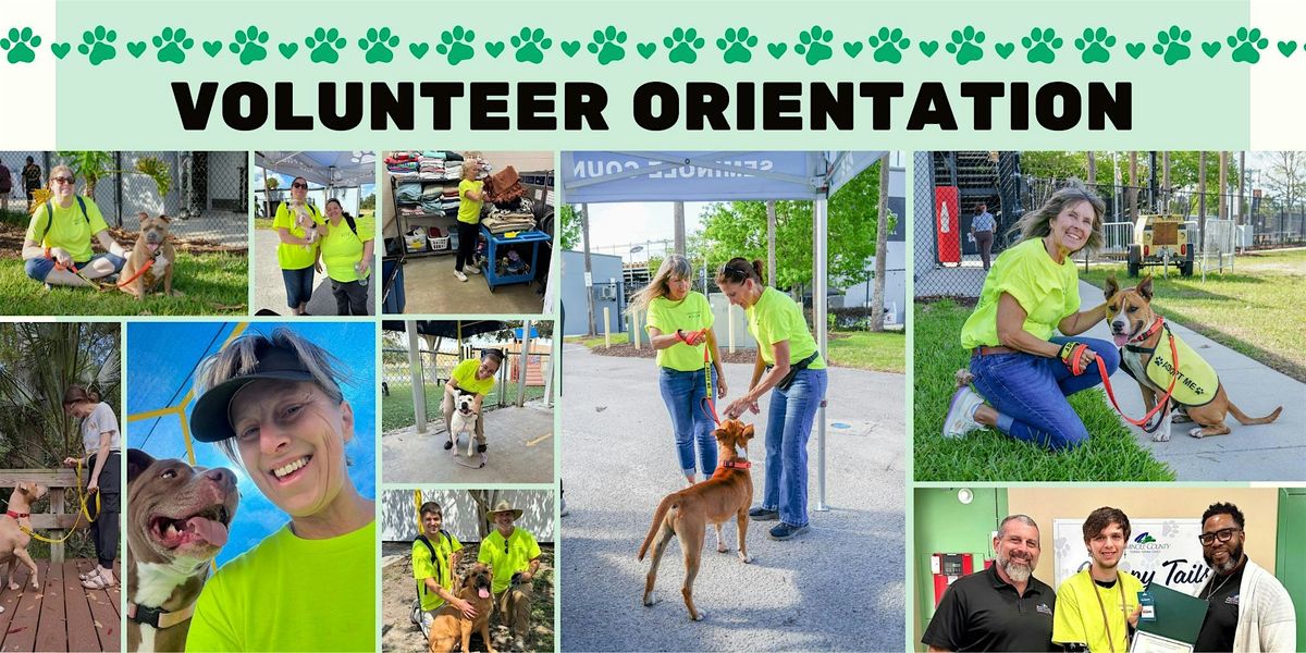 Seminole County Animal Services Volunteer Orientation