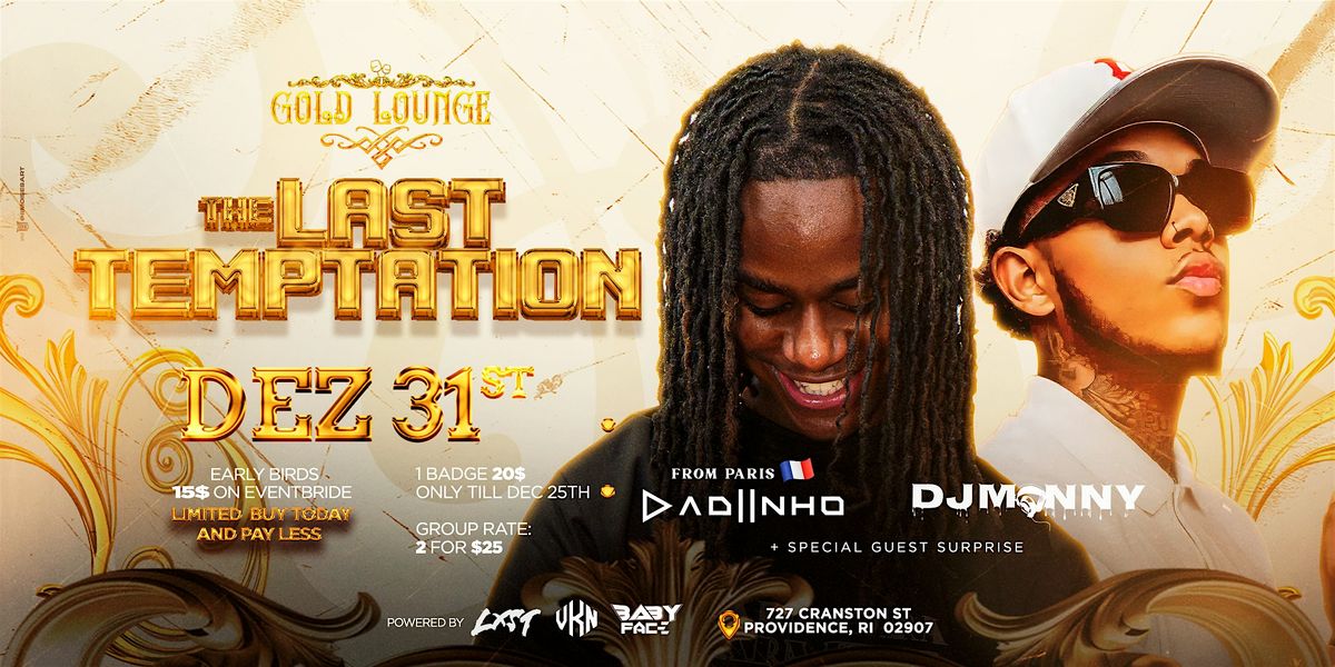 THE LAST TEMPTATION \u2013 NYE 2025\/2026