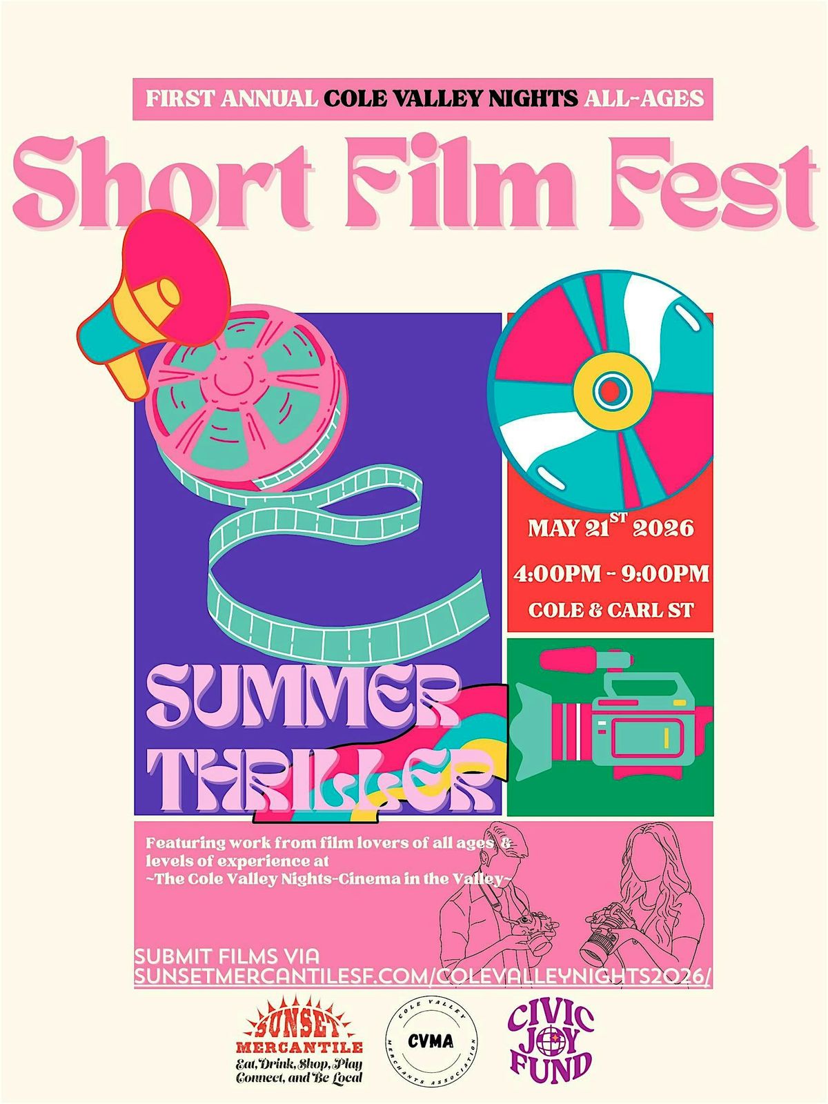 Cole Valley Nights: Cinema in the Valley