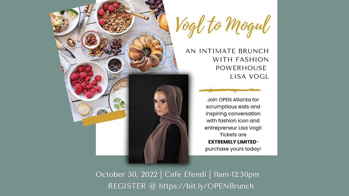 Vogl to Mogul - Intimate Brunch with Fashion Powerhouse Lisa Vogl