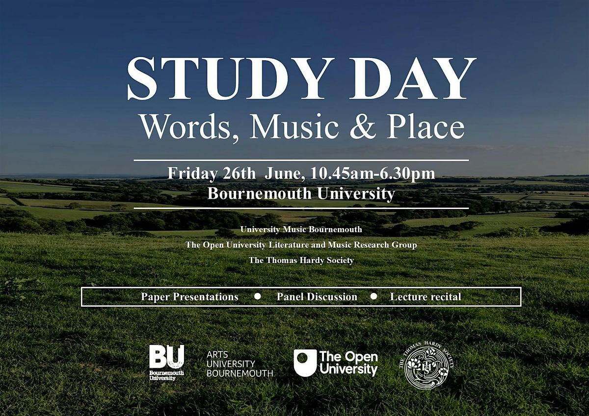 Words, Music and Place Study Day