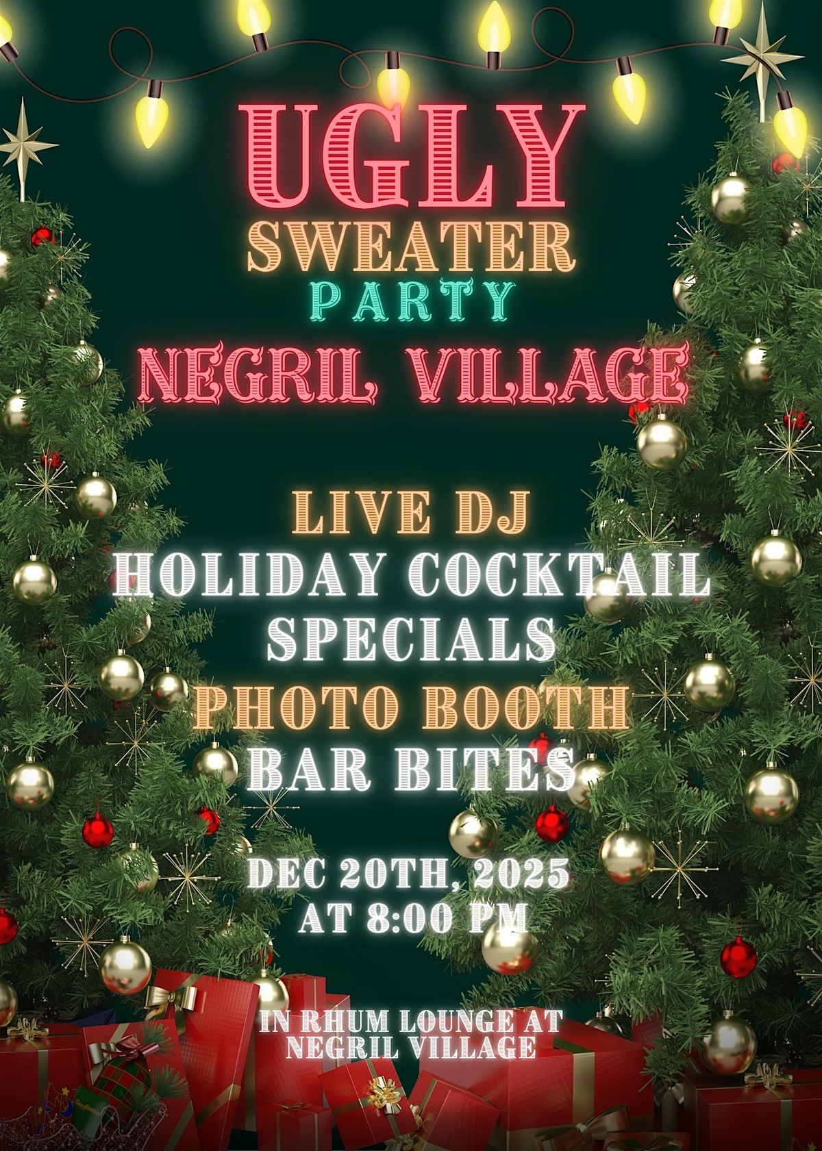 Ugly Sweater Bashment Showdown