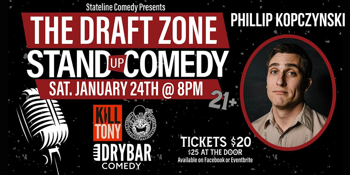 Phillip Kopczynski LIVE at The Draft Zone Comedy Club in Post Falls!