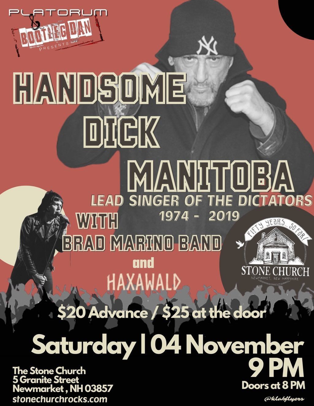 Handsome Dick Manitoba at Dante's
