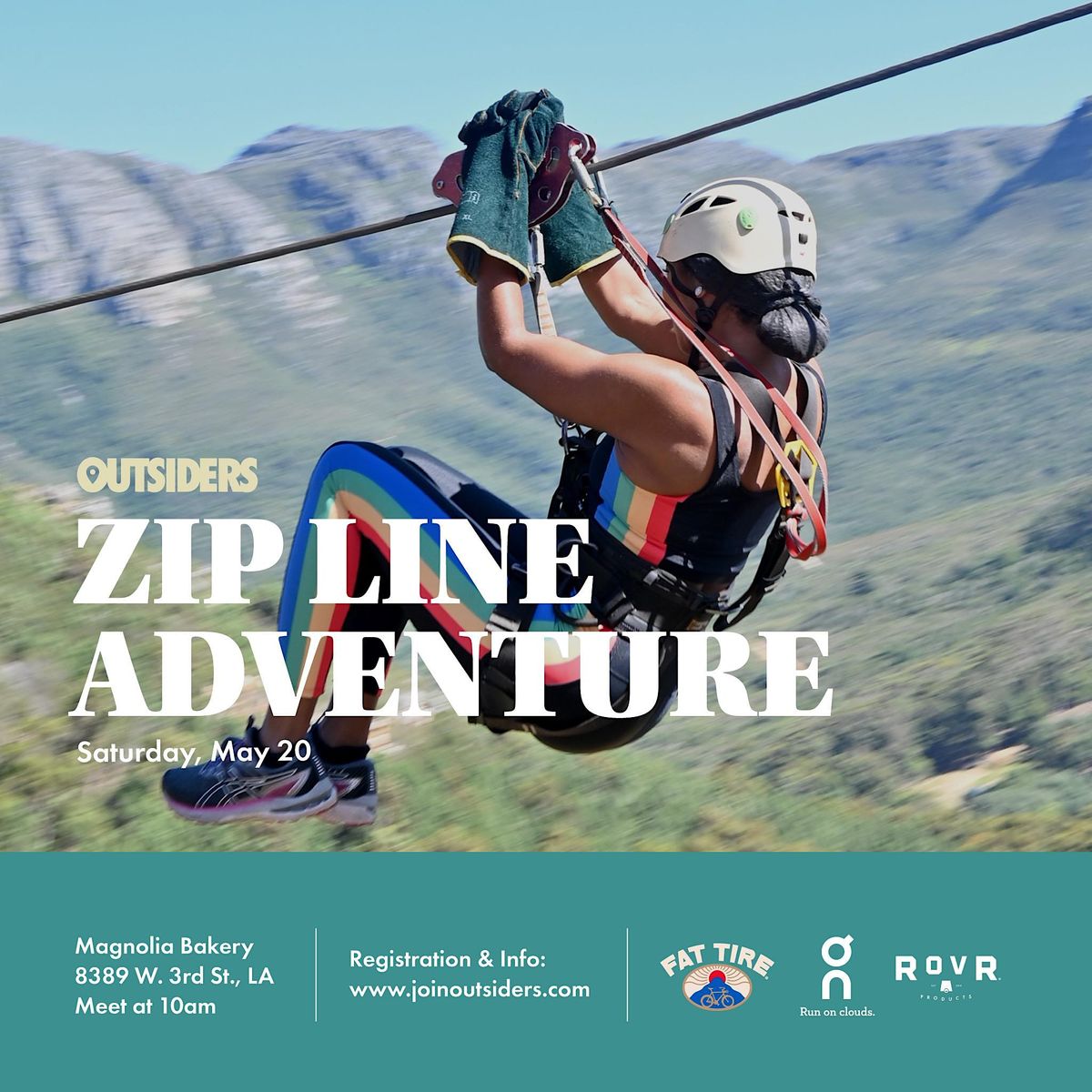 Zipline Adventure Magnolia Bakery Los Angeles May 20, 2023