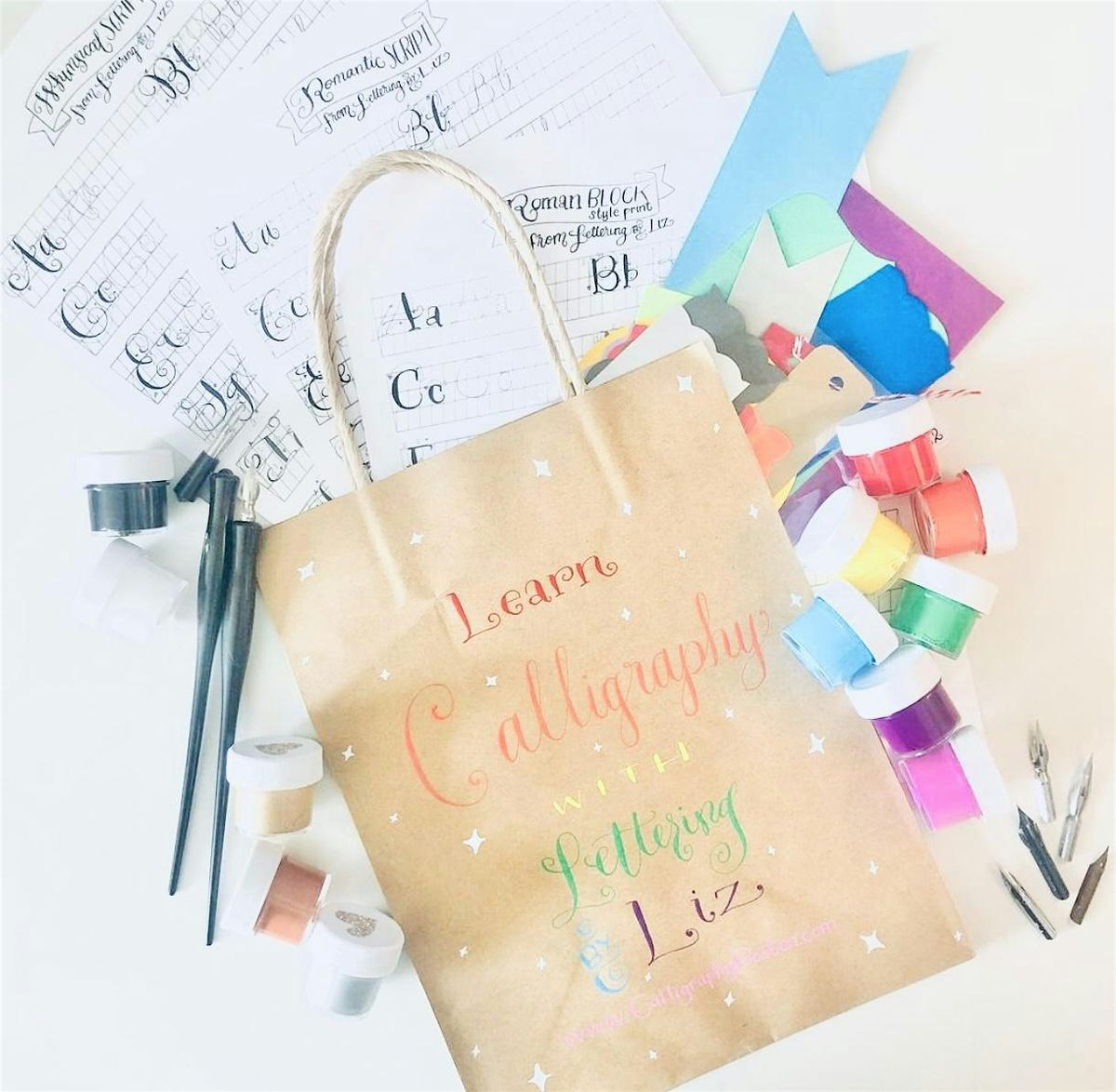 BOSTON Modern Calligraphy for Beginners with Lettering By Liz