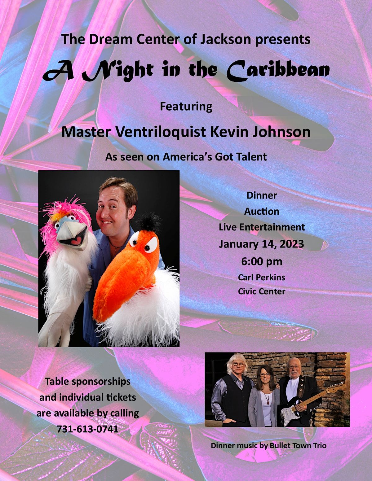 A Night in the Caribbean with Master Ventriloquist Kevin Johnson Carl