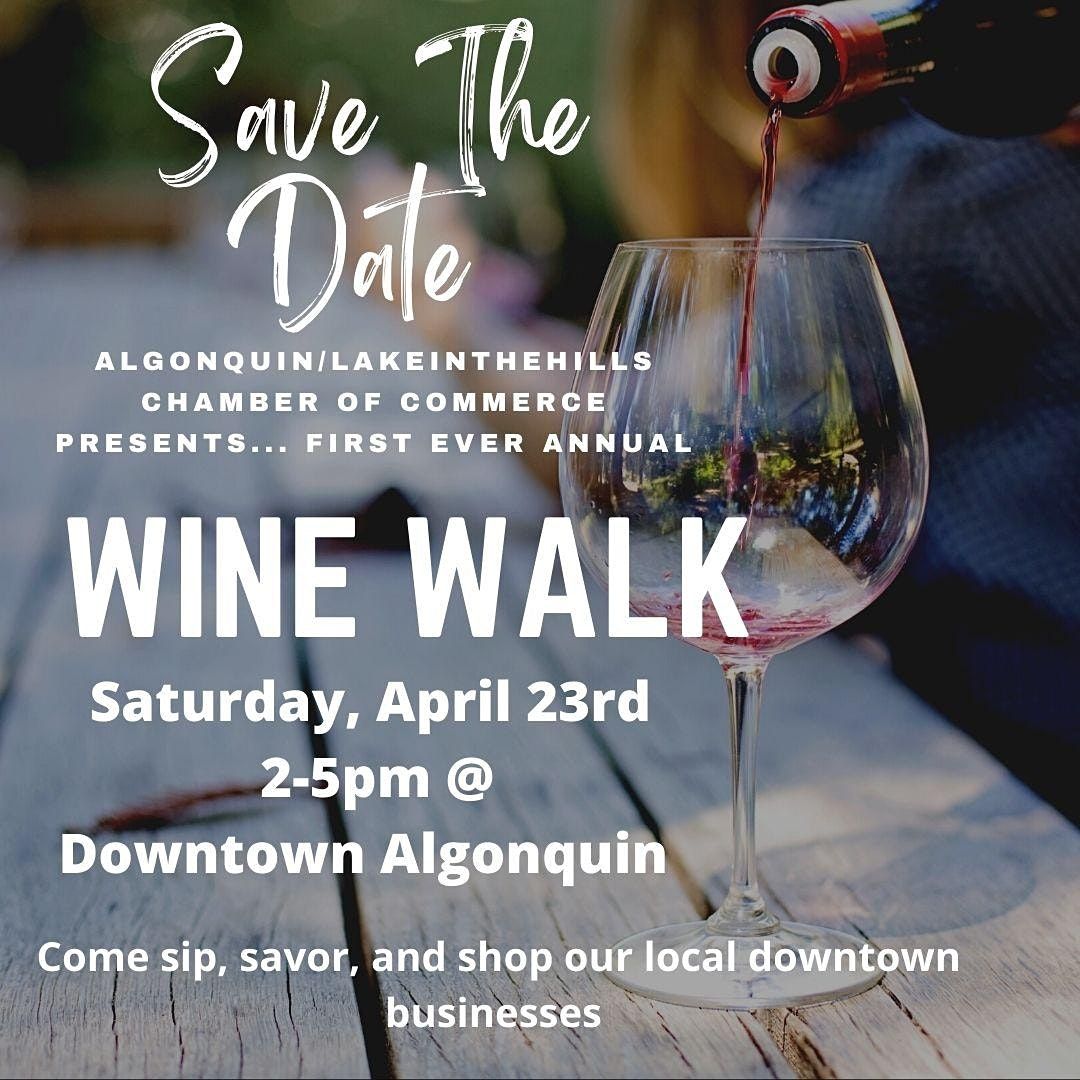 Downtown Algonquin Wine Walk