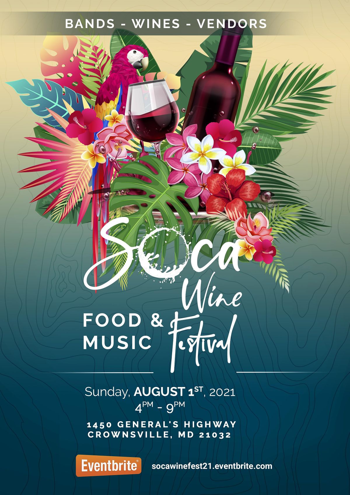 Afro Soca Wine Music & Food Festival Anne Arundel County