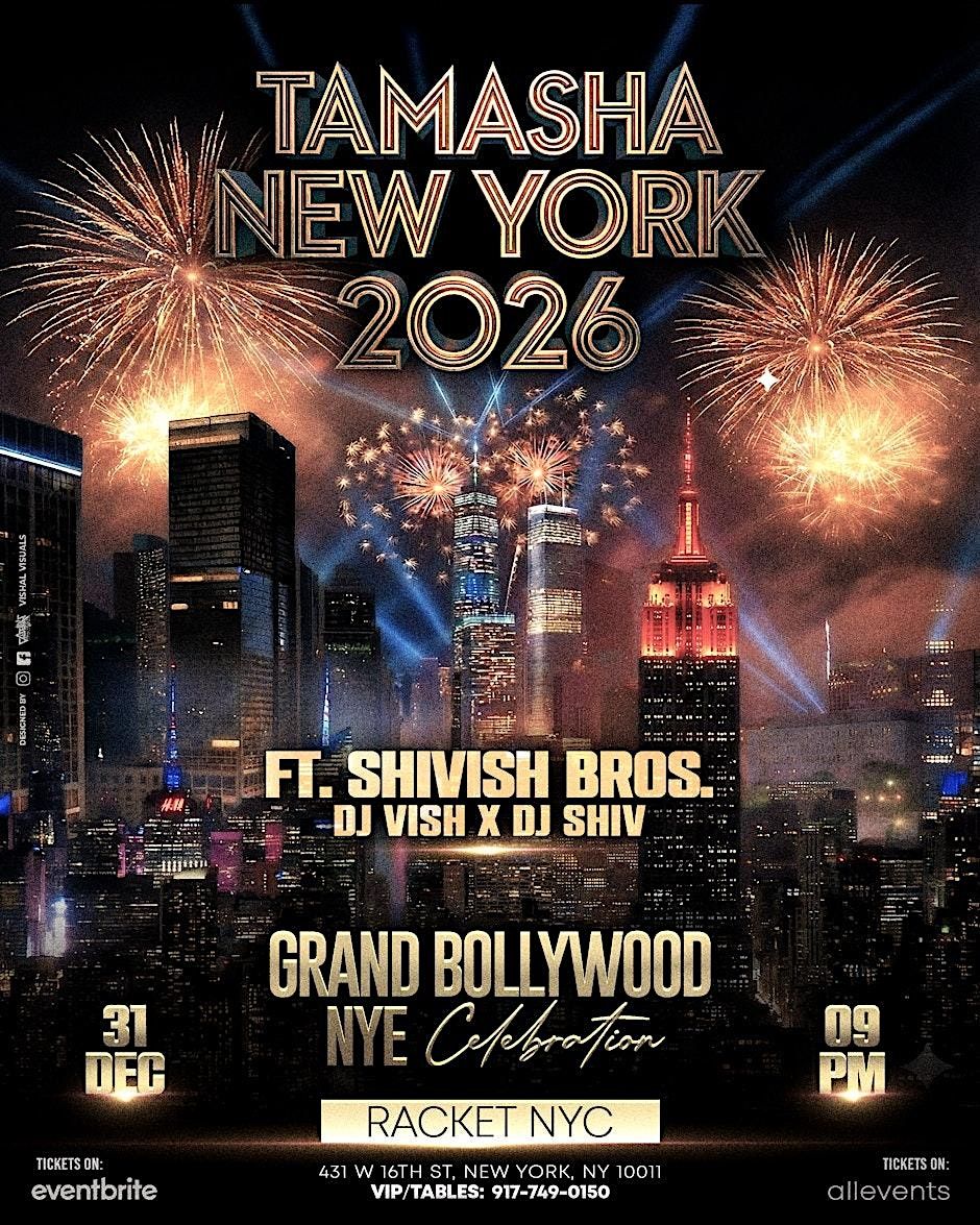 New Year Eve Hottest Bollywood Desi Party @RACKET NYC