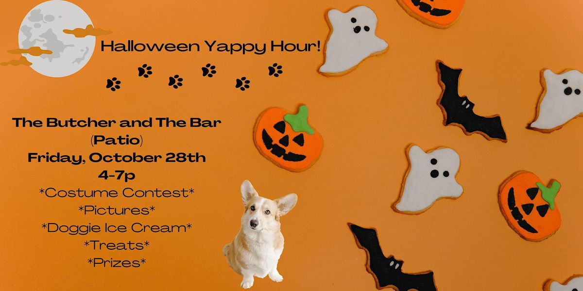 Palm Beach Pups Halloween Yappy Hour The Butcher and The Bar