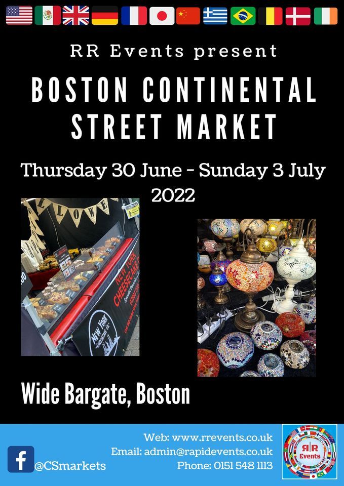 Boston (Car Show) Continental Street Market Wide Bargate, Boston, EN