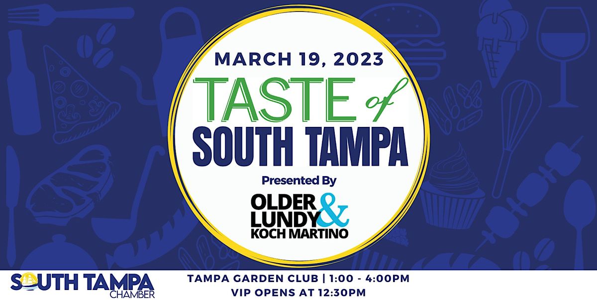 17th Annual Taste of South Tampa Tampa Federation Garden Clubs Open