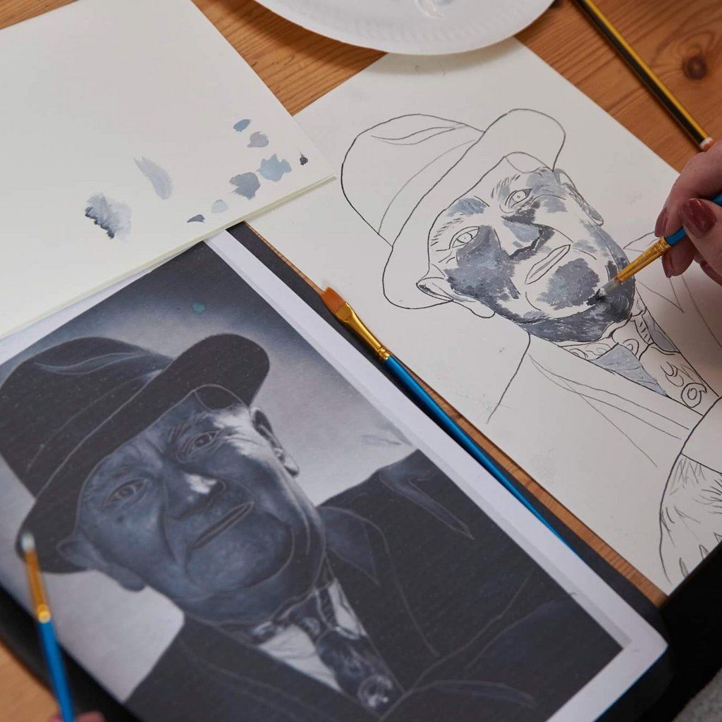 Portrait Painting at The Artistry House