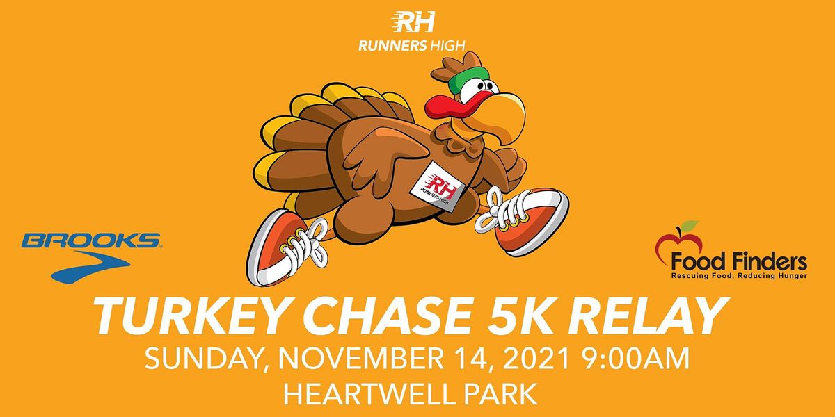 Turkey Chase 5k Relay Heartwell Park, Long Beach, CA November 14, 2021