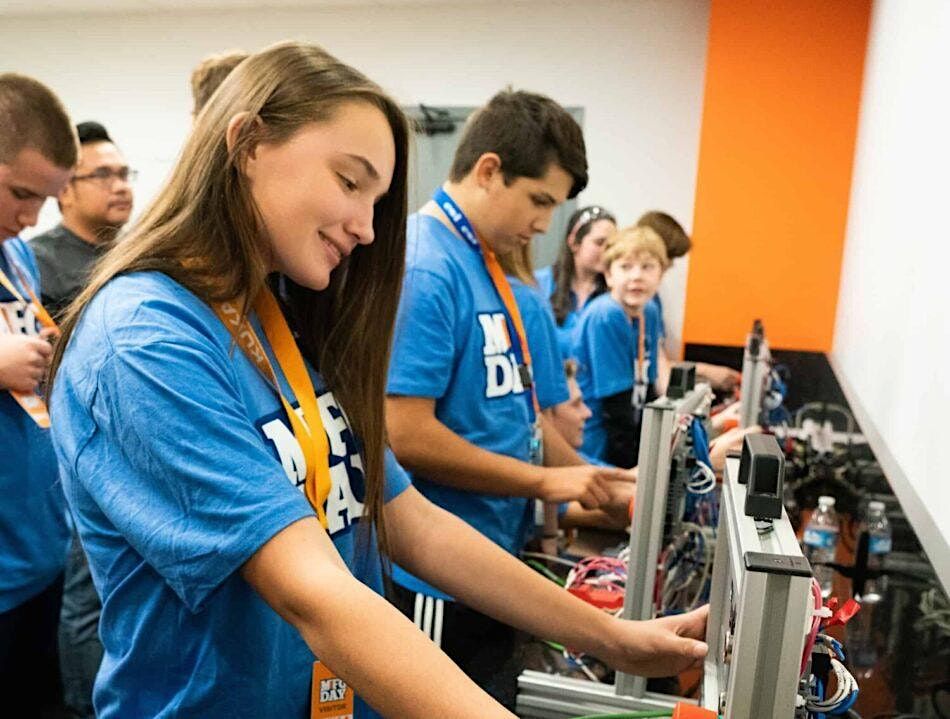 Manufacturing Family Night 2023 Warehouse Business