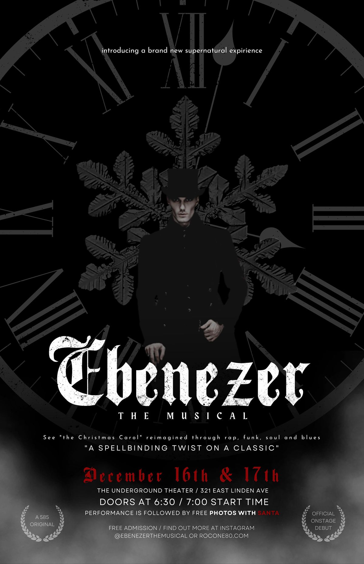 Ebenezer the Musical LIVE in Clearwater FL