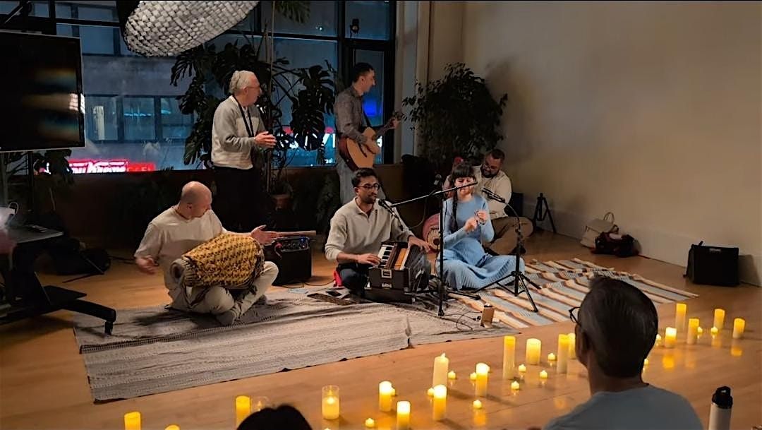 Kirtan Mantra Musique M\u00e9ditation Dessert v\u00e9g\u00e9talien \/ Kirtan & Vegan Snack