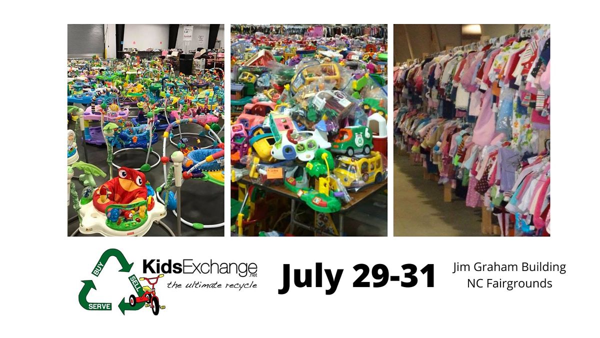 KX Kids Consignment Sale July 2022 FREE admission! Jim Graham