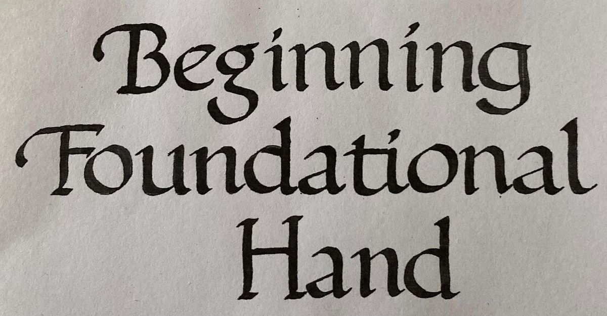 Beginning Foundational Hand at St. Paul's Anglican Church, Edmonton on ...