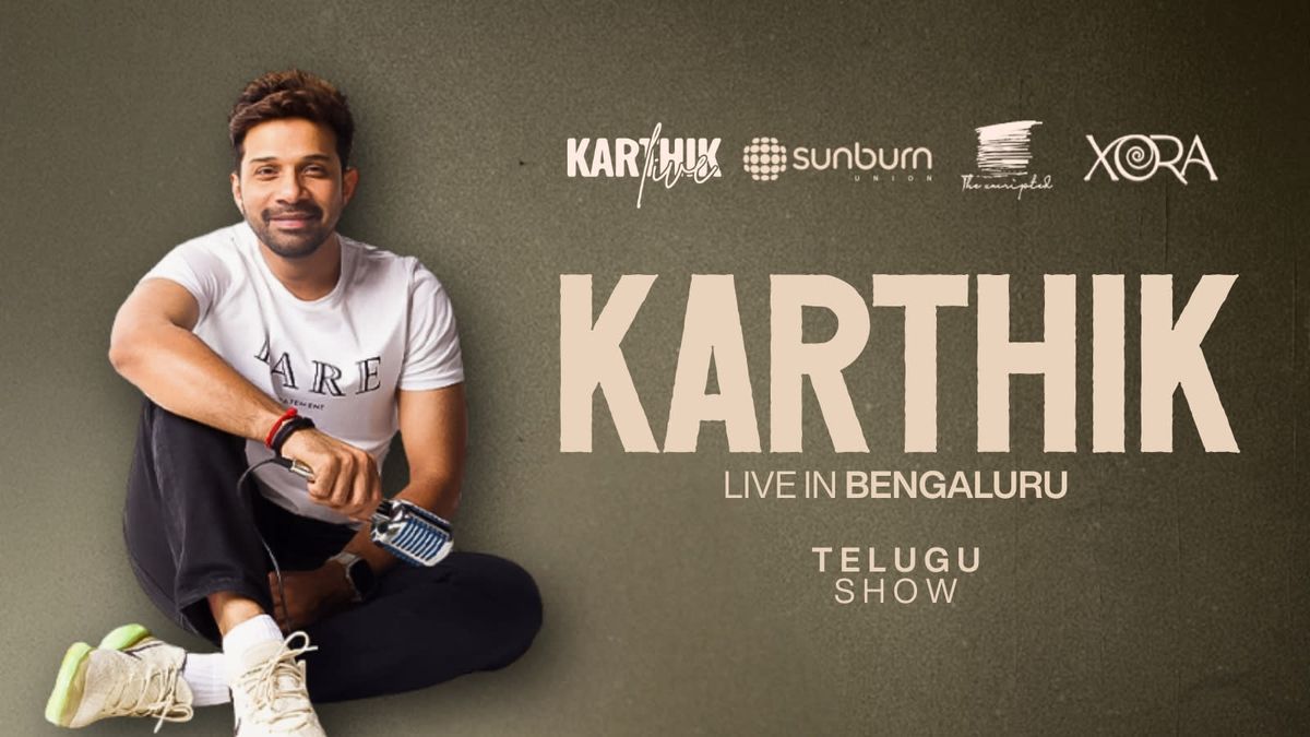 Karthik Live In Bengaluru - Exclusive Telugu Show