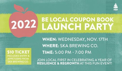 14th Annual Be Local Coupon Book Launch Party