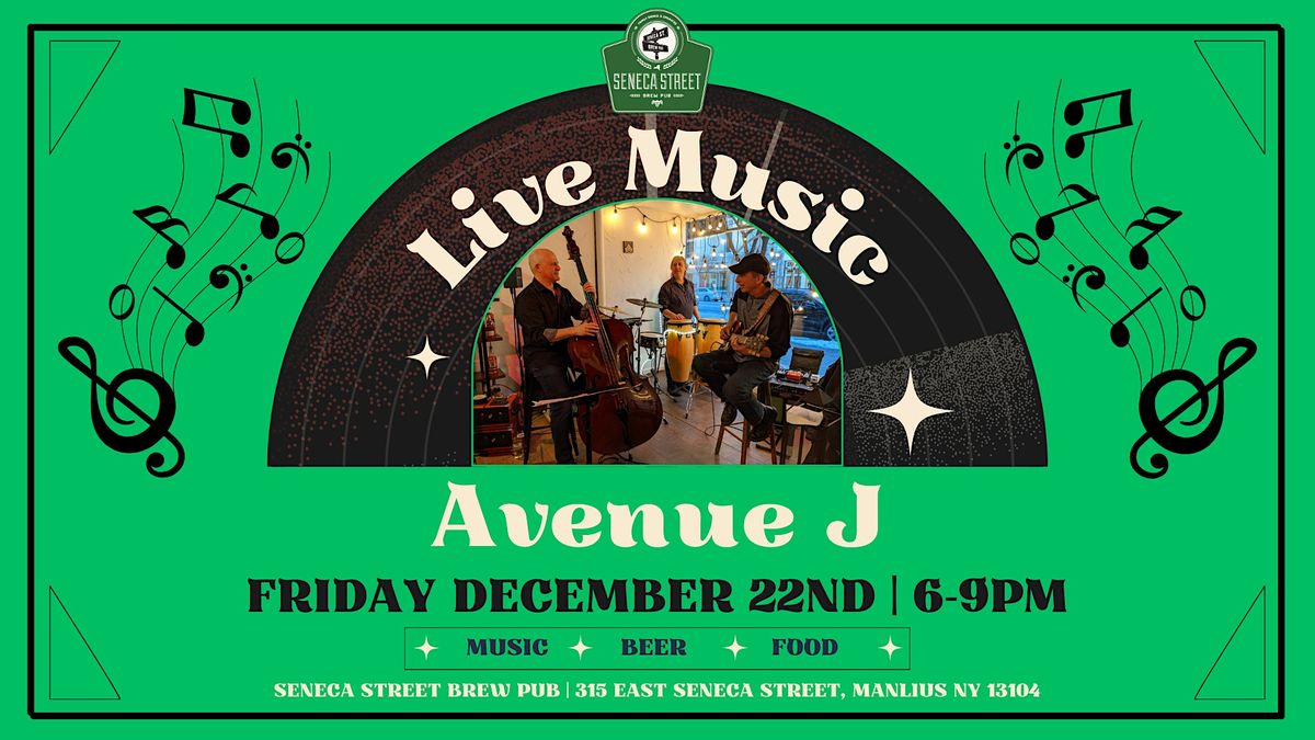 Avenue J Live Music Series Seneca Street Brew Pub Seneca St Brew avenue-j-live-music-series-seneca-street-brew-pub-seneca-st-brew