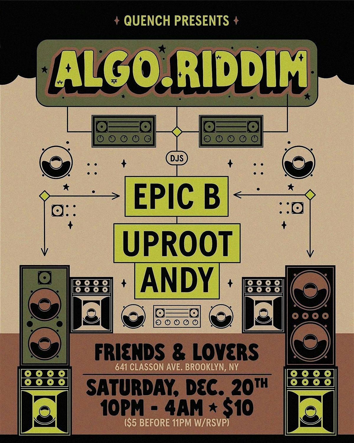 Algo.Riddim: Uproot Andy x Epic B b2b All Night