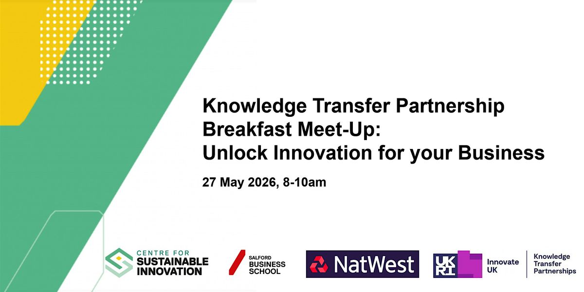 KTP Breakfast Meet-Up: Unlock Innovation for your Business