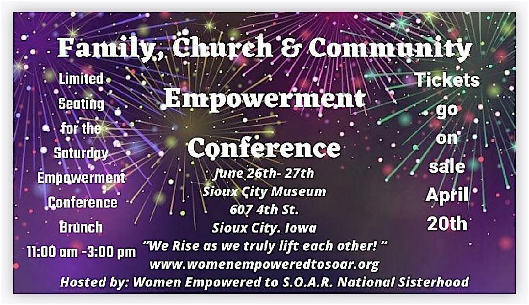 SOAR  2026  Family Church & Community Brunch, Sioux City, Iowa