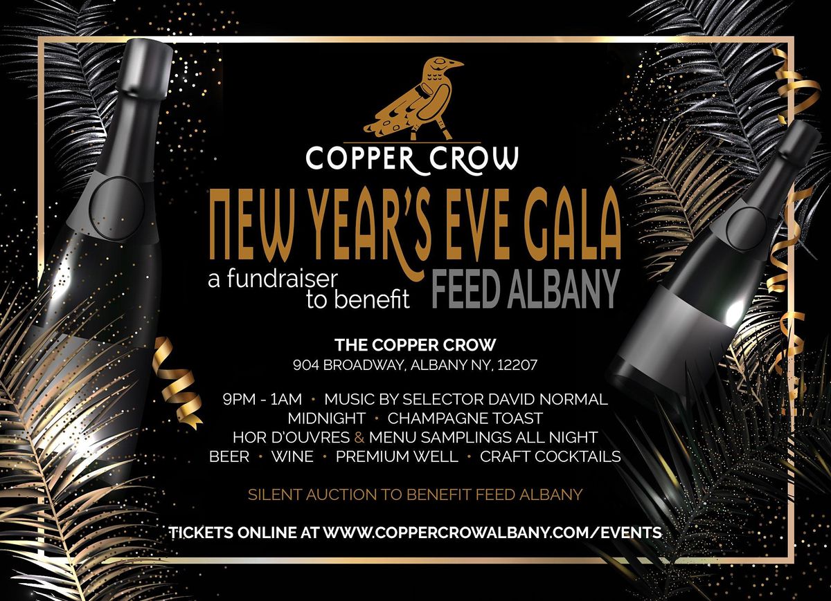 New Years Eve Gala Fundraiser for Feed Albany (CANCELED) The Copper