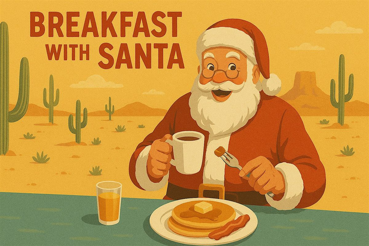 Breakfast with Santa at the Cactus Cantina!