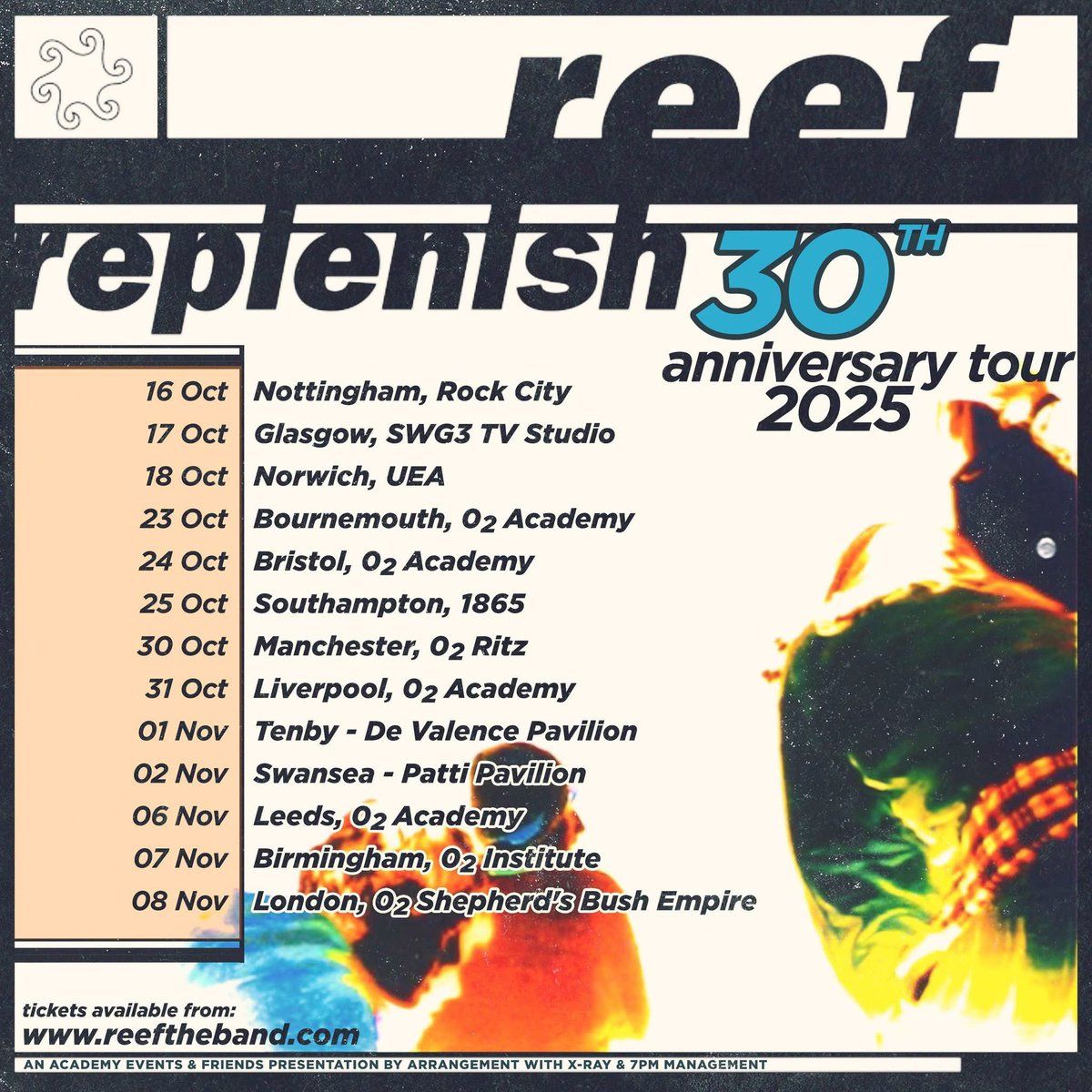Reef Liverpool Tickets