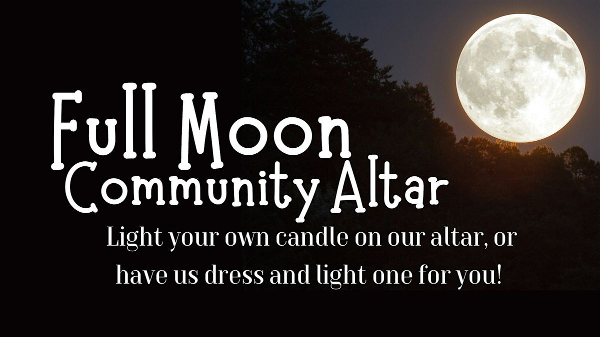 Full Moon Community Altar - Cold Moon