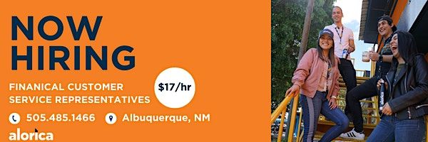 Alorica Hiring Event at 4200 Osuna Rd NE ste 100, Albuquerque on 11th ...