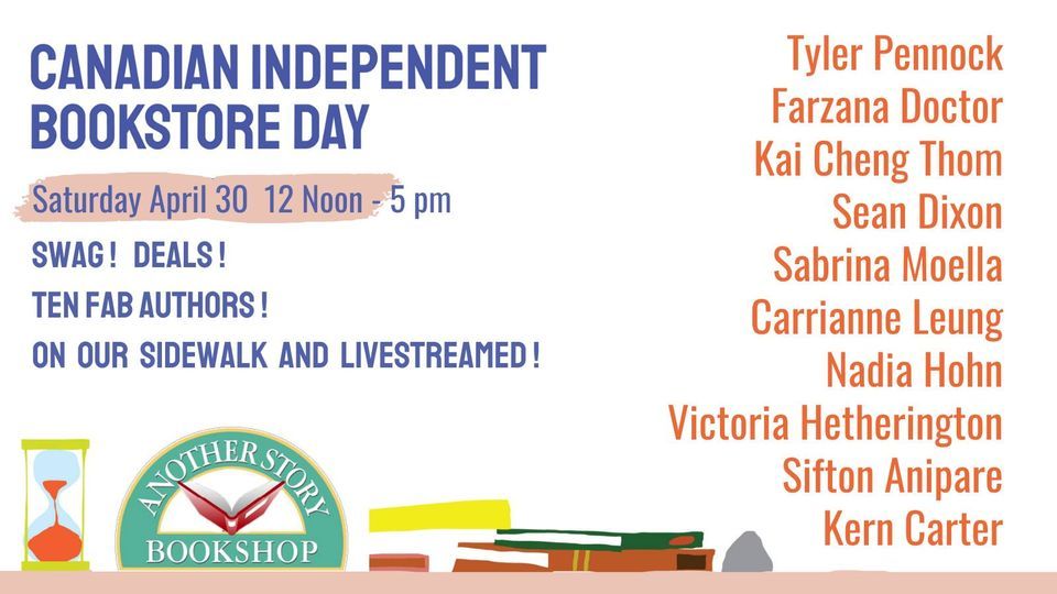 Canadian Independent Bookstore Day ASB! Another Story