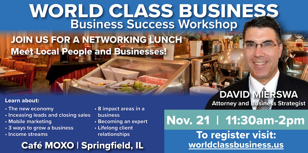Business Networking and Success Lunch