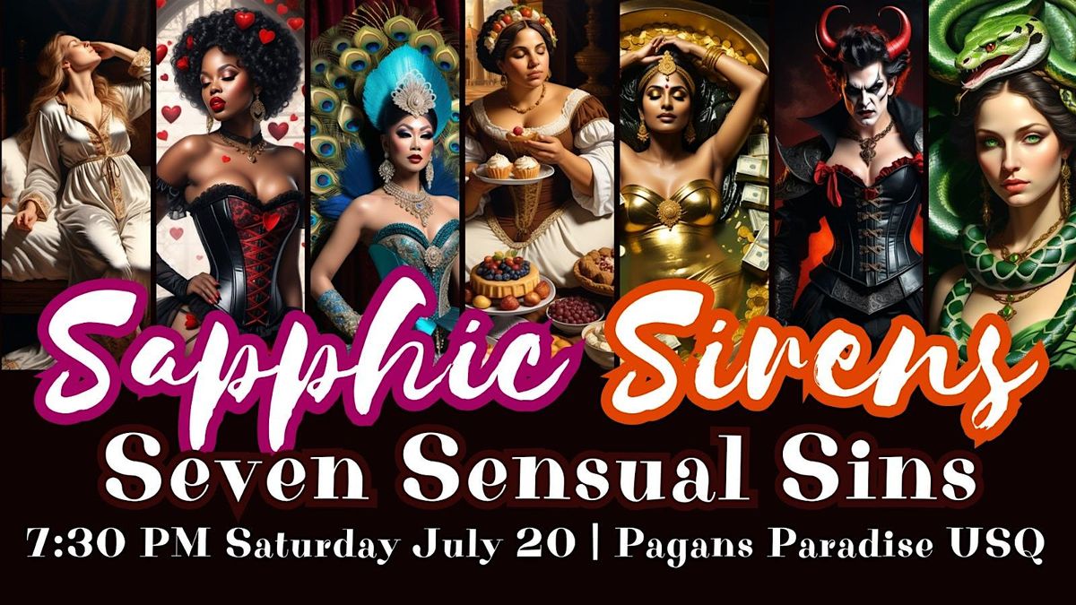 Sapphic Sirens - Seven Sensual Sins! A Klnky Party