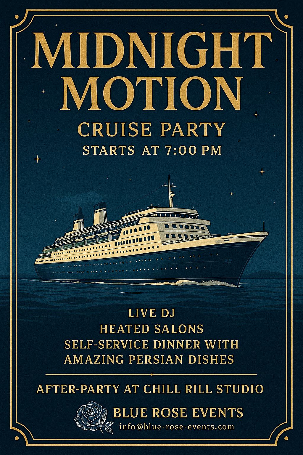 Midnight Motion Cruise Party