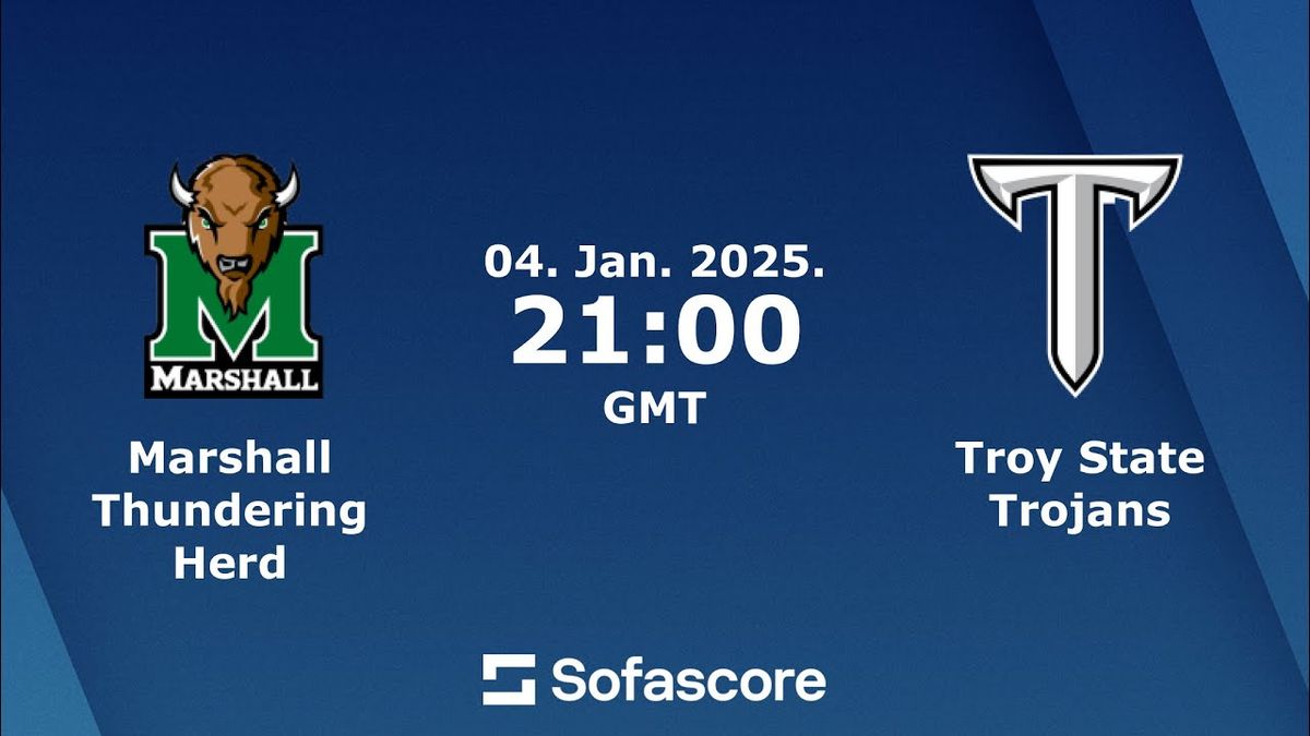Troy Trojans vs. Marshall Thundering Herd