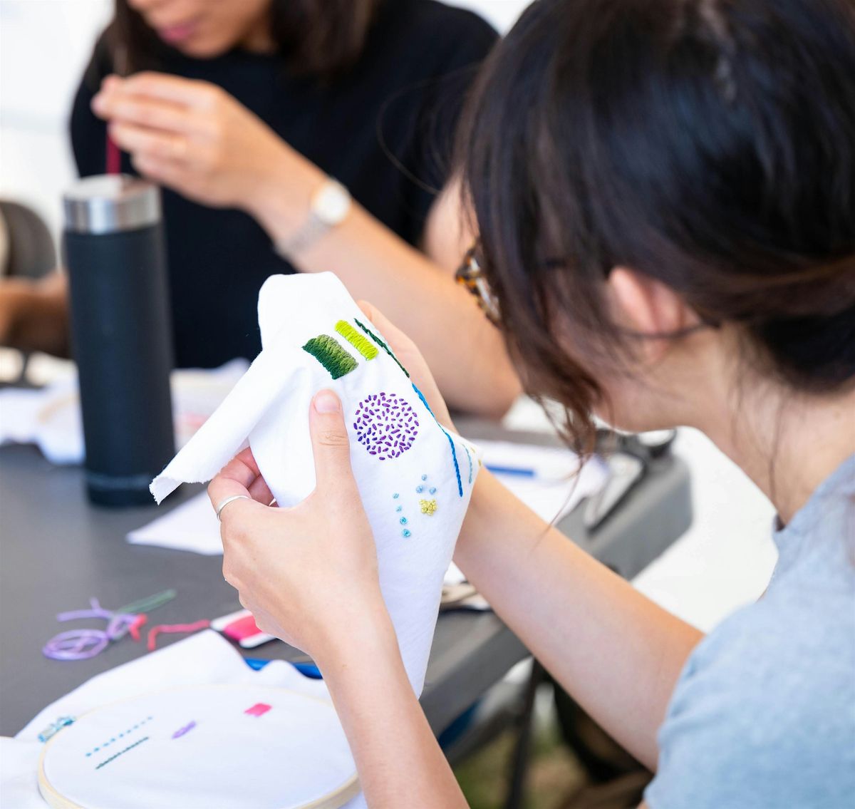 Softly Slowly - Beginner Embroidery Stitches