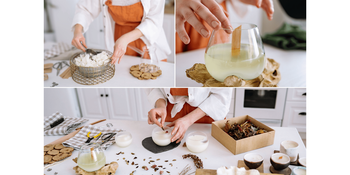 Fun Candle Making With Instructor Cafi - Candle Making Class in Houston | Classpop!\u2122