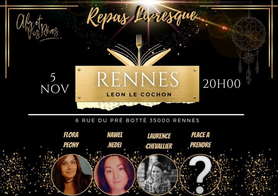 REPAS LIVRESQUES RENNES